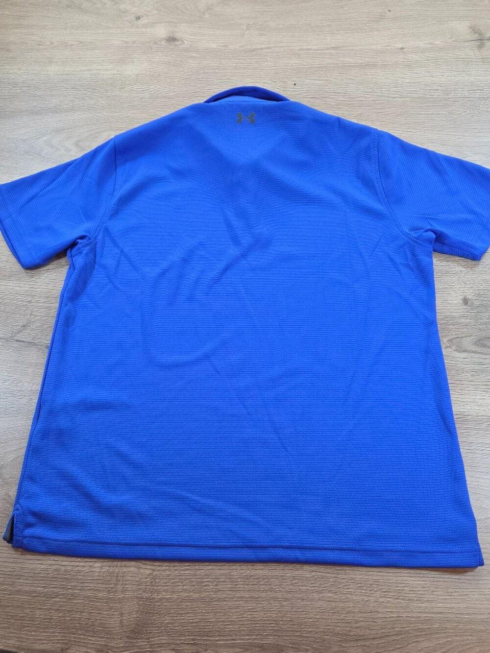 Under Armour HeatGear Men's XL Loose Fit Short Sleeve Blue Polo Golf Shirt - Picture 5 of 8